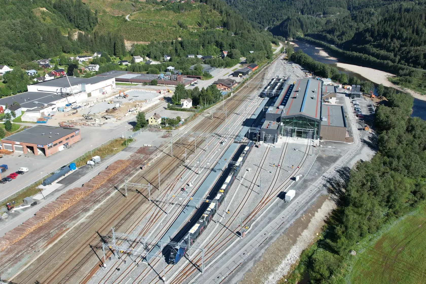 Photo of Støren maintenance facility