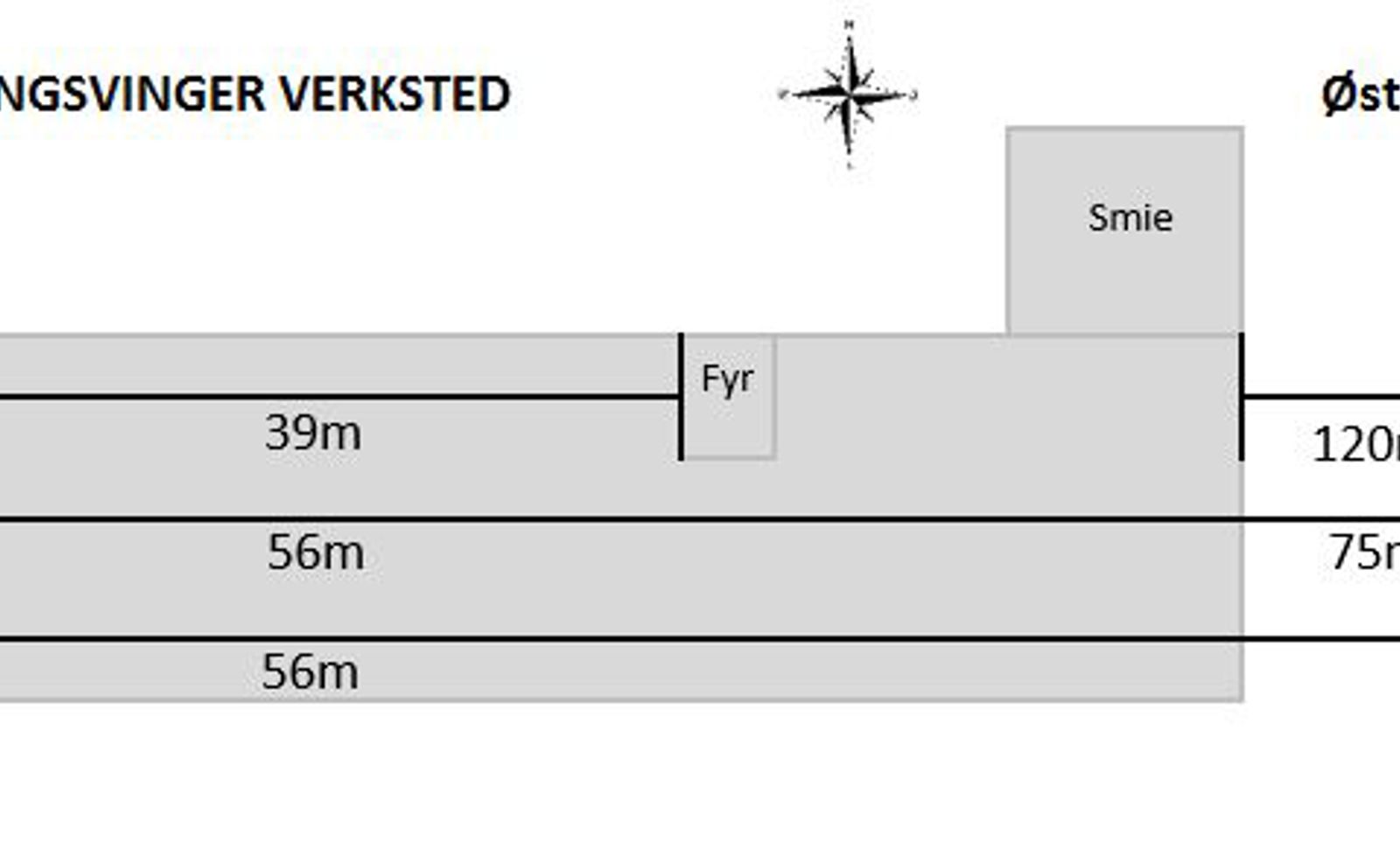 Track plan for Kongsvinger maintenance facility.