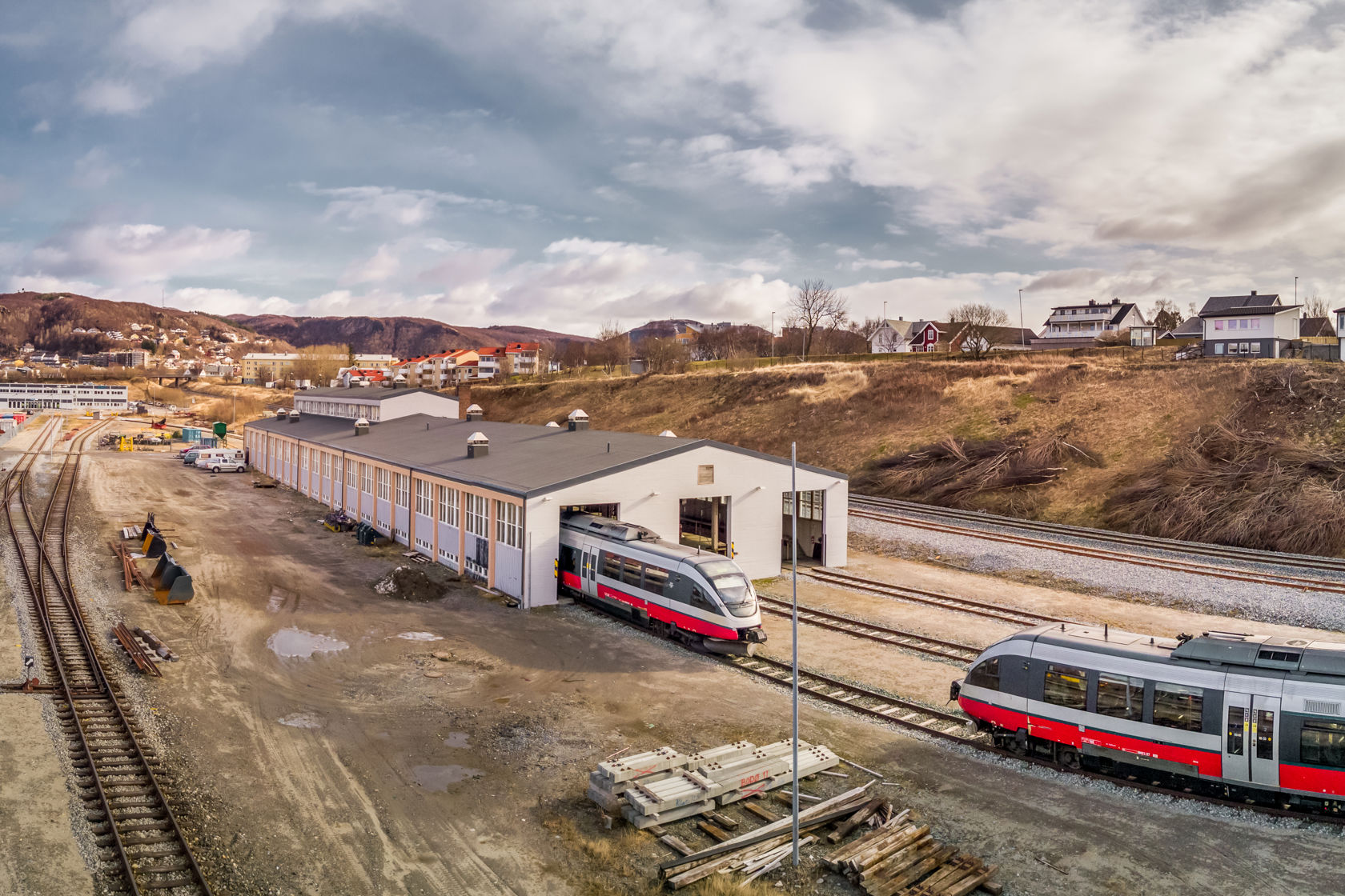 Photo of Bodø maintenance facility