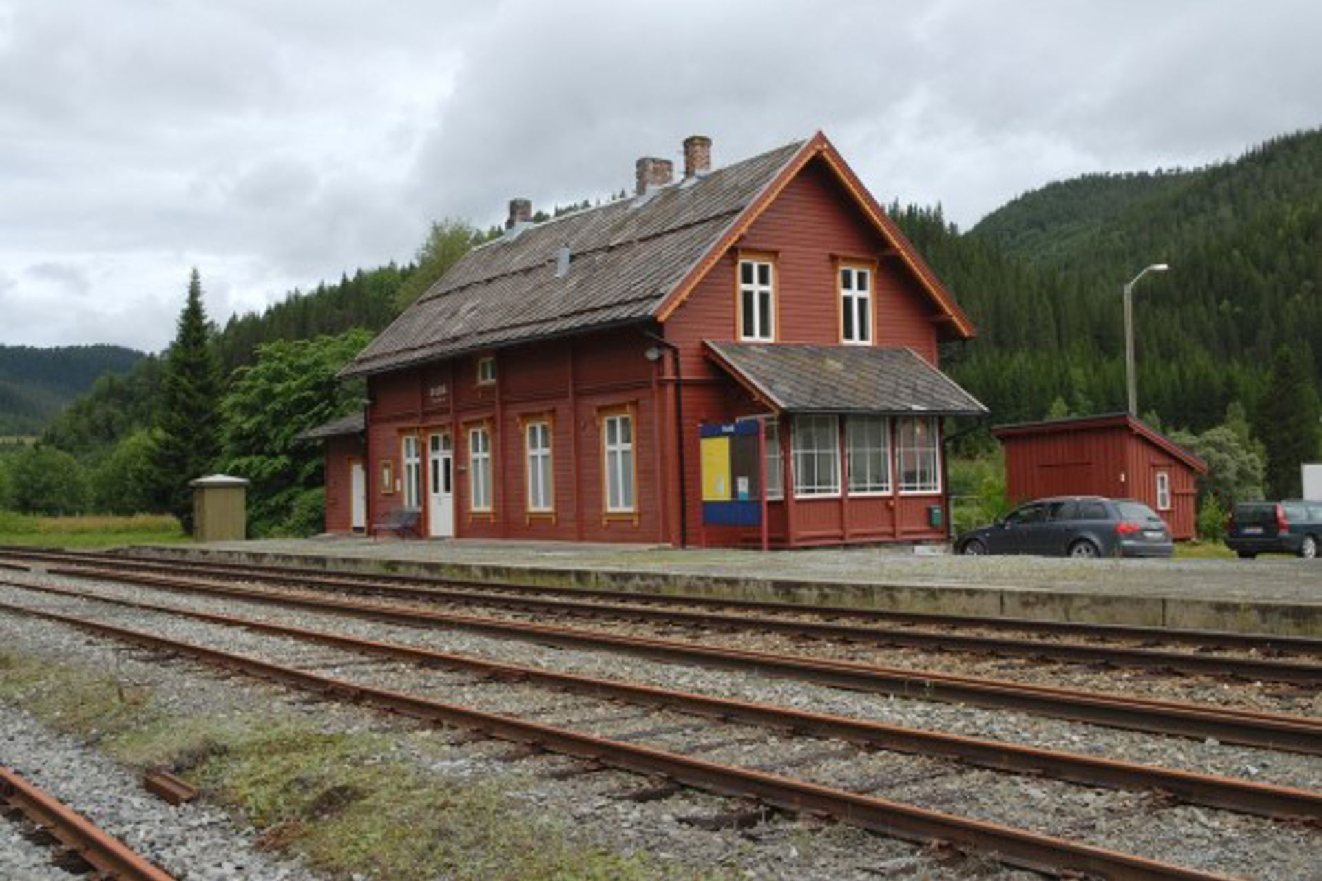 Eksteriørbilde av Gudå stasjon