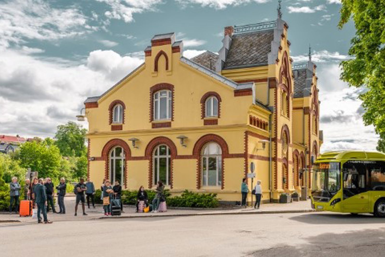 Eksteriørbilde av Levanger stasjon